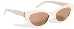 Saint Laurent Women's Monogram Cat Eye Sunglasses | Amazon (US)