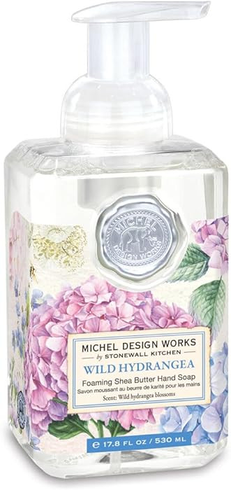 Michel Design Works Foaming Hand Soap 17.8oz, Hydrangea Scent and Design, Shea Butter and Aloe Ve... | Amazon (US)