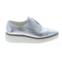 Cole Haan Sneakers: Silver Metallic Pattern Shoes - Size 6 1/2 | ThredUp (US)