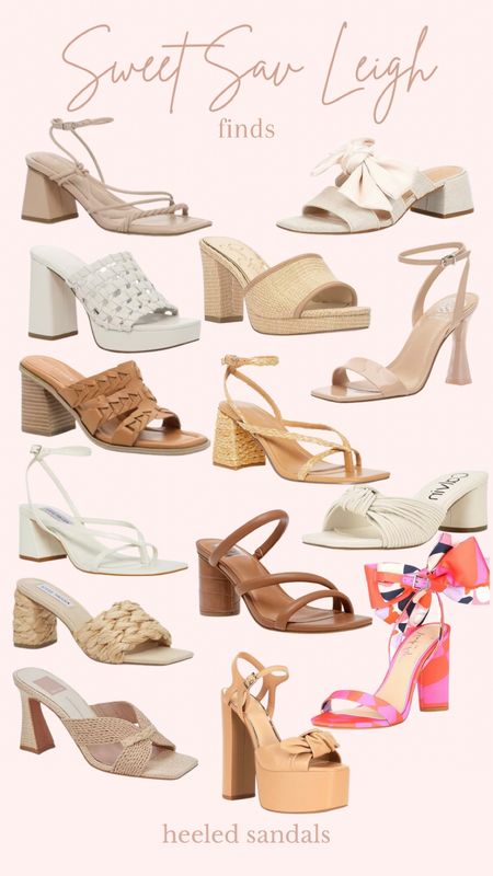 Summer heels! 

#LTKSeasonal #LTKFind #LTKshoecrush