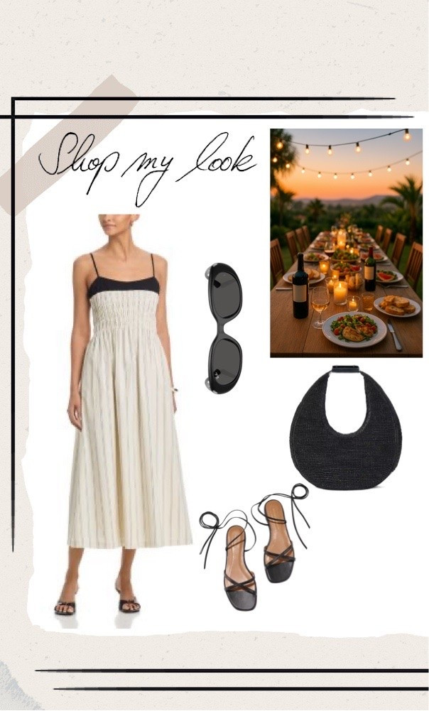 Summer dinner date

#LTKootd #LTKSeasonal #LTKOver40