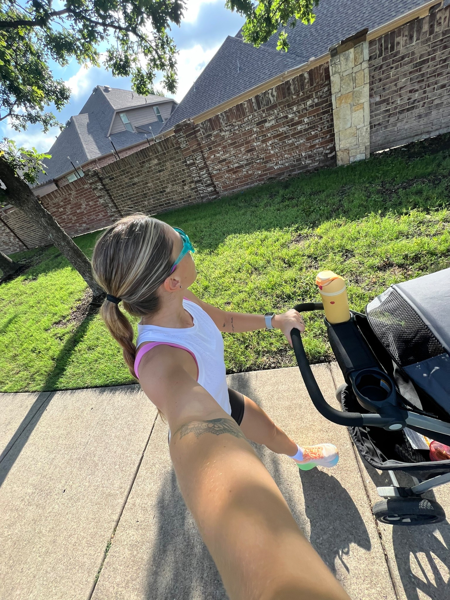 This is your sign to romanticize your daily stroller walk 🤍 My go-to comfy mom outfit for movement, errands, and soaking in the sunshine. Linked everything I’m wearing + both of our water bottles because staying hydrated is a family affair.

Wearing my favorite supportive sports bra from Free People, a soft Target tank, Amazon biker shorts (so good), and HOKAs that keep up with everything.

Perfect outfit for active moms, casual walks, or just feeling good on the go.

#momstyle #LTKfit #LTKbaby #postpartumfashion #strollerwalk #healthyhabits #momuniform #fitmomfashion


#LTKShoeCrush #LTKActive #LTKStyleTip
