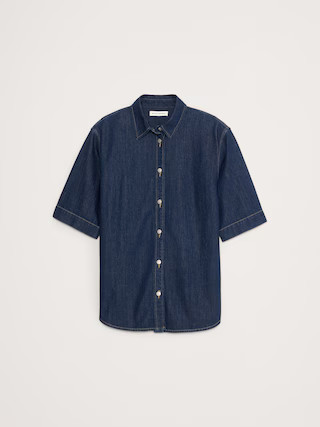 Denim Tunic Shirt | Banana Republic (US)