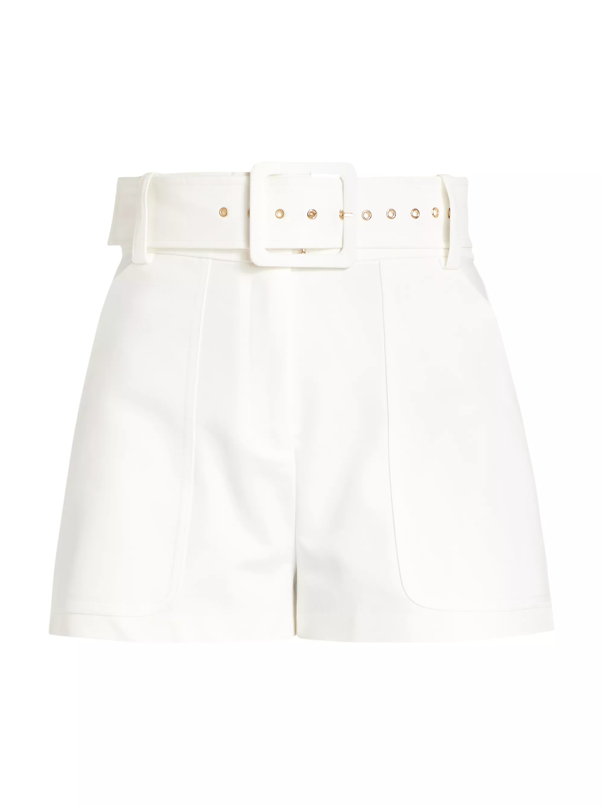 Kasey Belted High-Rise Shorts | Saks Fifth Avenue