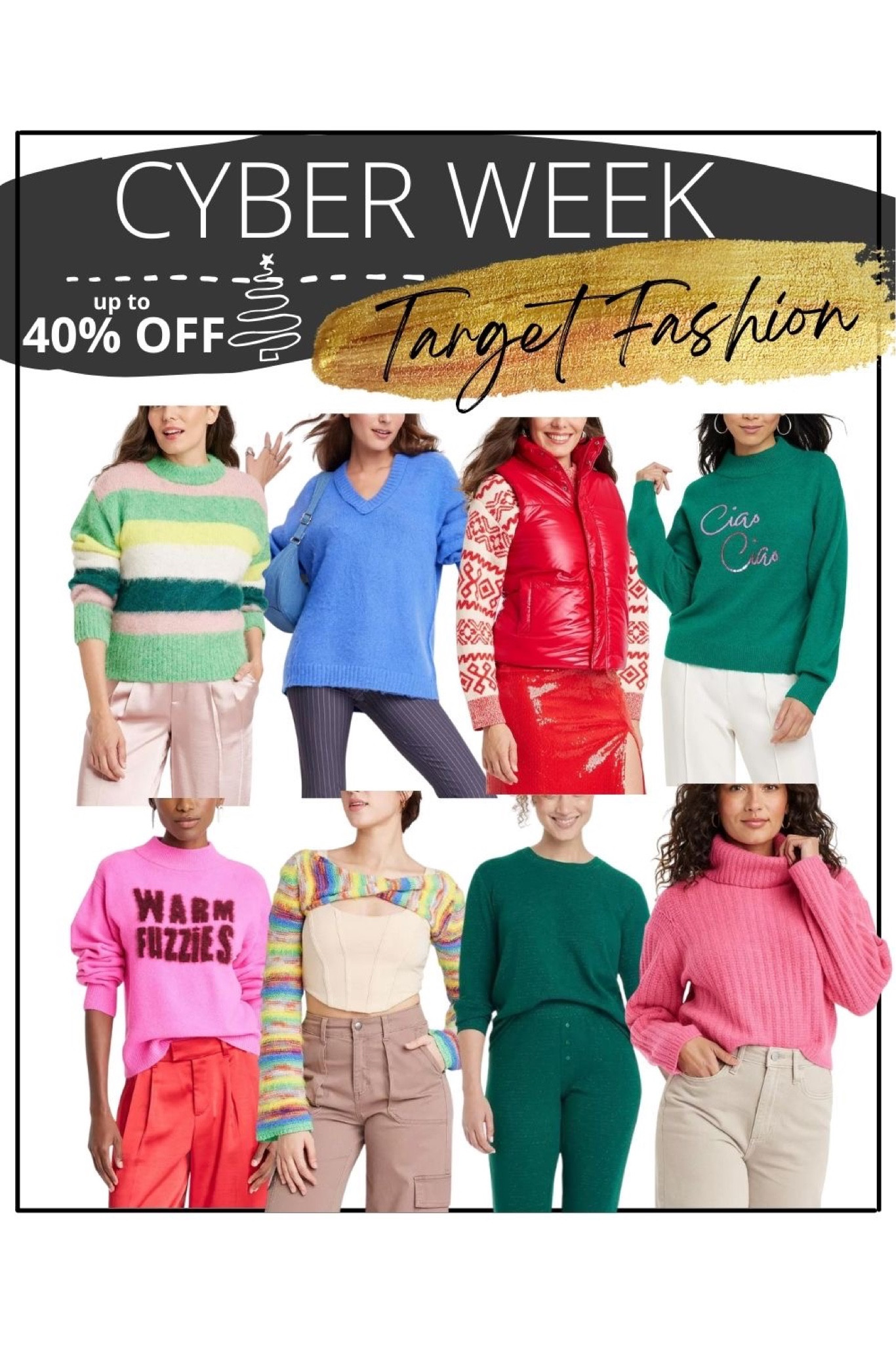 Cyber Week Target fashion finds! 

#LTKCyberWeek #LTKsalealert #LTKGiftGuide