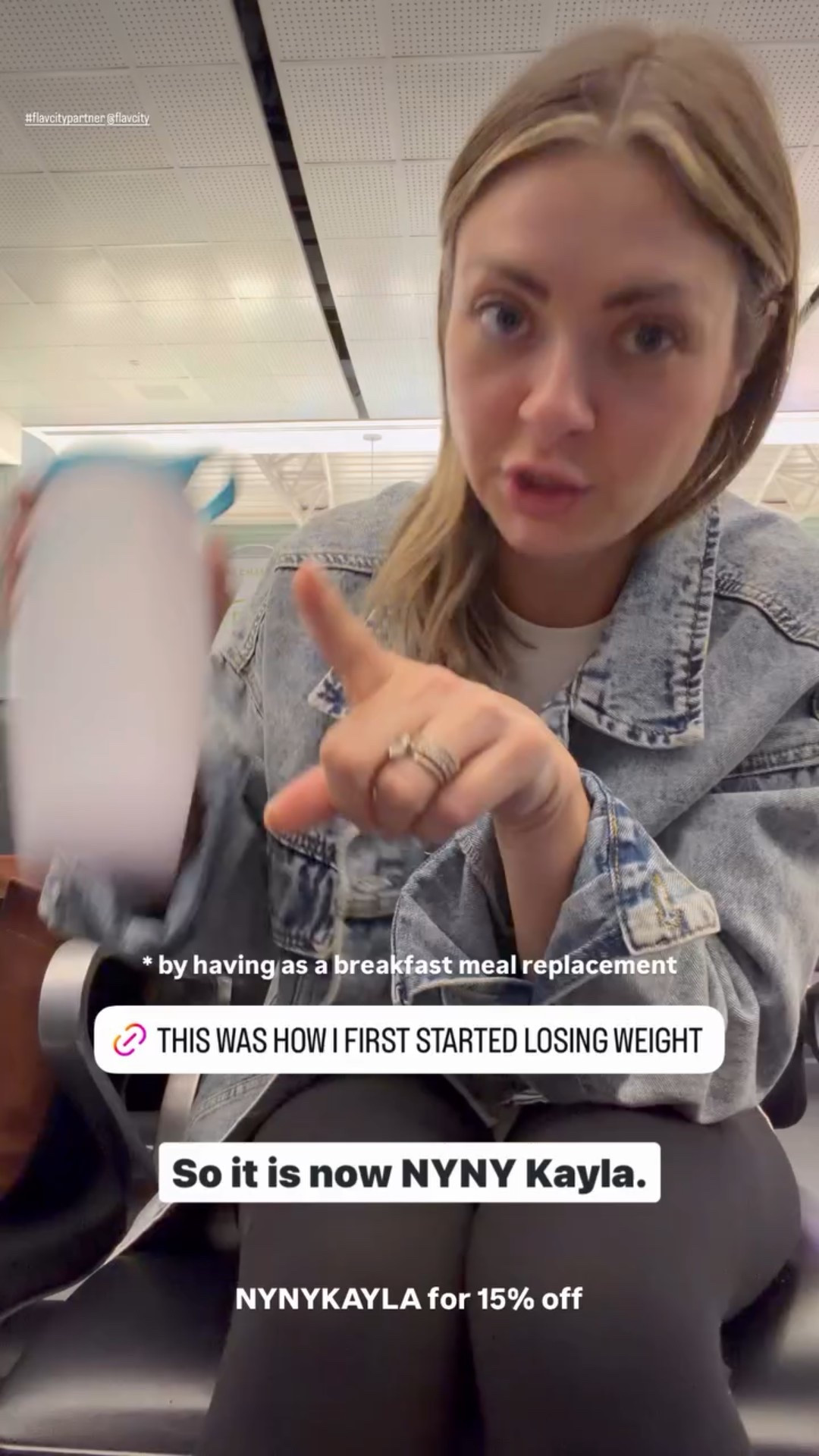 #flavcitypartner @flavcity  NYNYKAYLA for 15% off * by having as a breakfast meal replacement