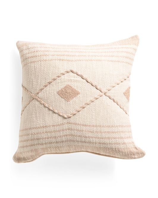 20x20 Knit Pillow | TJ Maxx