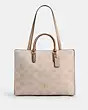 Maggie Tote Bag In Blocked Signature Canvas | Coach Outlet US