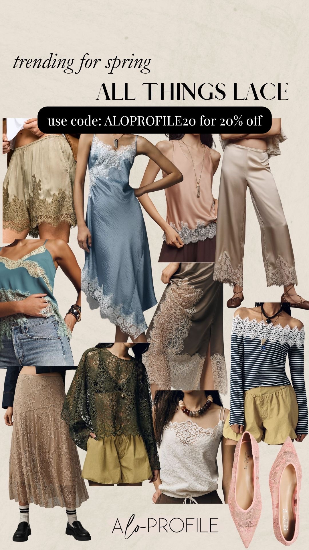 Trending for Spring: All things Lace via Anthro // Anthro, Anthropologie fashion finds, spring style, spring outfit, spring outfits, spring trends, spring color trends, spring trend forecast, spring outfit ideas