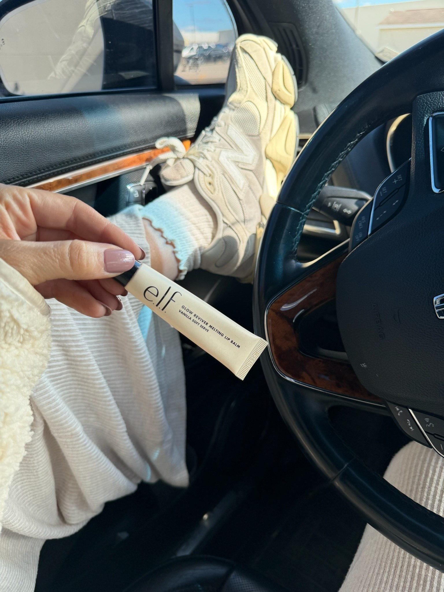 This one lives in my car at this point. The e.l.f. lip balm is so smooth, gives the prettiest natural shine, and actually keeps my lips hydrated. Easy grab before running in anywhere.

lip balm, everyday makeup, beauty essential, hydrating lip balm, glossy lips, drugstore beauty, on the go beauty, natural makeup, elf cosmetics, SavannahK 

#LTKgrwm #LTKSeasonal #LTKBeauty