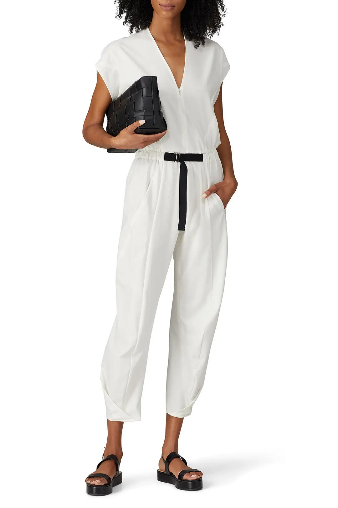 Zero + Maria Cornejo Strap Akeo Jumpsuit | Rent The Runway