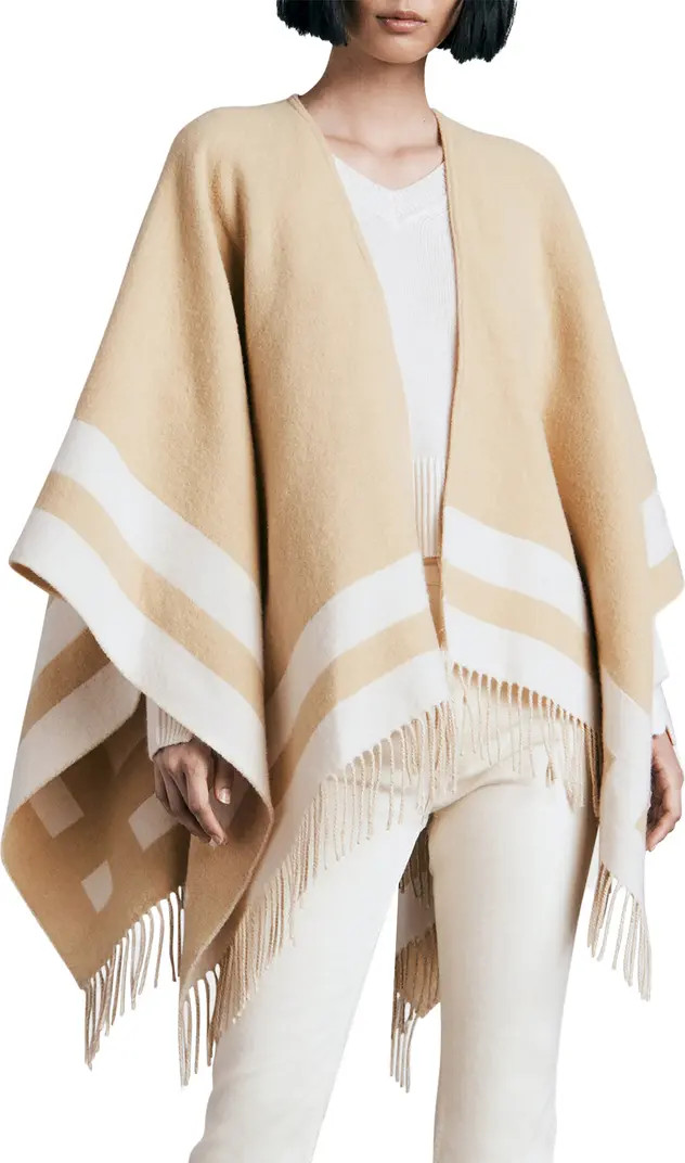 rag & bone Highlands Reversible Poncho | Nordstrom | Nordstrom