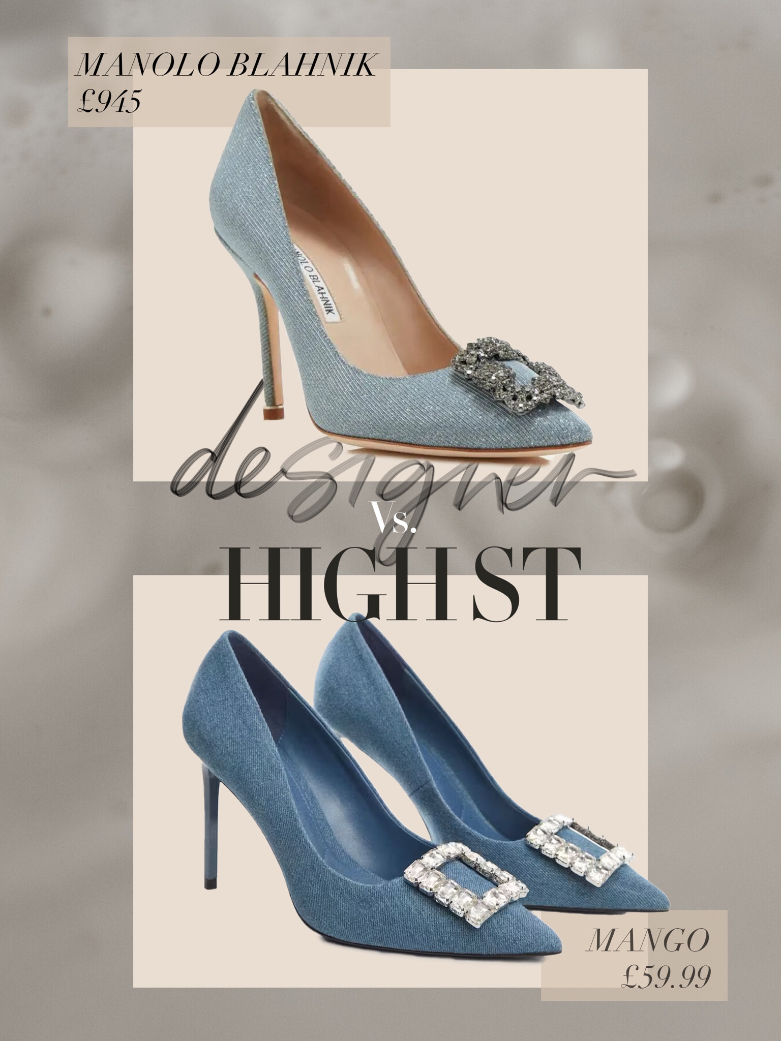 Manolo Blahnik Vs Mango 🌊 
Manolo glitter blue hangisi | Sex and the City wedding shoes | Designer heels dupes | Manolos dupe |Splurge vs save | Credit vs debit | Court shoes crystals 

#LTKparties #LTKshoecrush #LTKwedding