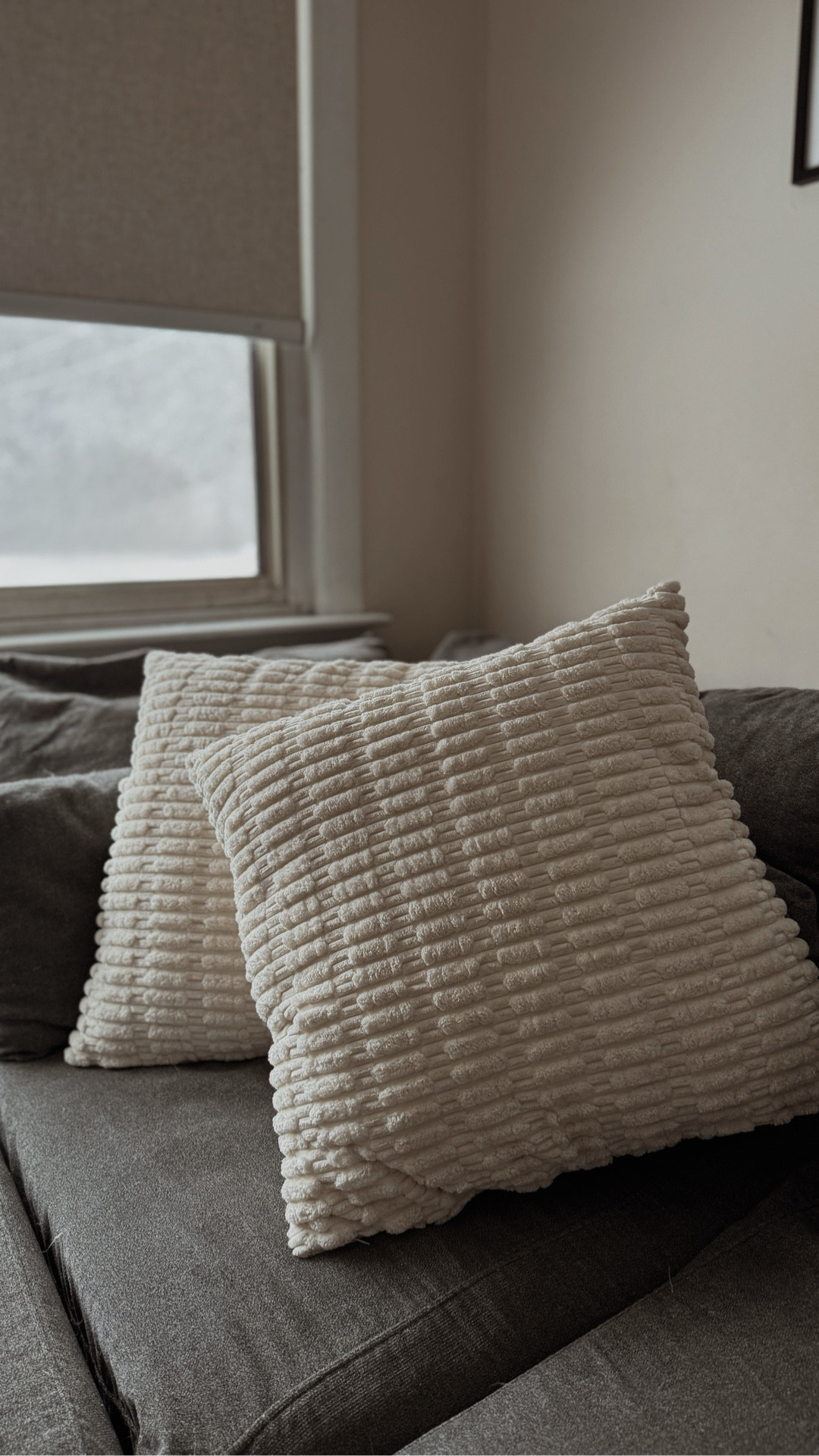 18x18 pillow inserts and removable, washable, corduroy pillow cases! The pillows and cases right now are on sale, you can buy both for under $30!

Home finds  | Amazon finds 

#LTKvlog #LTKHome #LTKSaleAlert