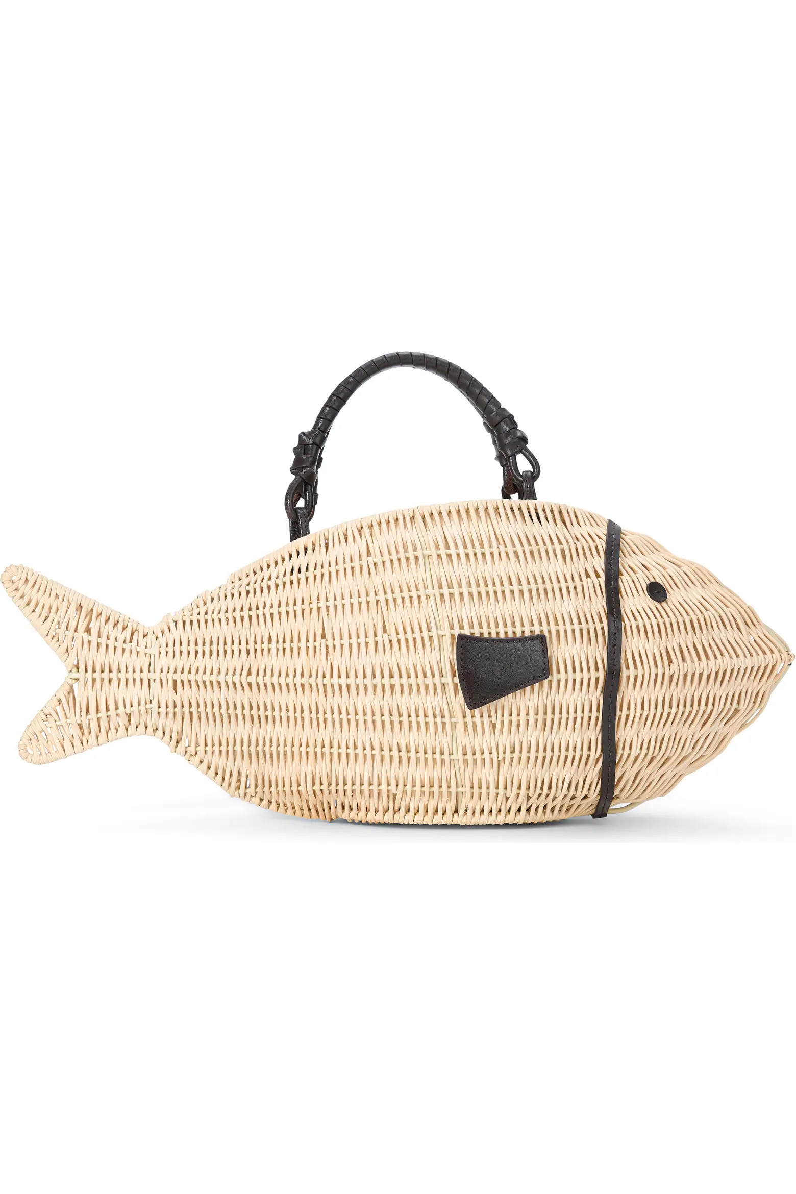 STAUD Cleo Wicker Fish Top Handle Bag (Women) | Nordstrom | Nordstrom