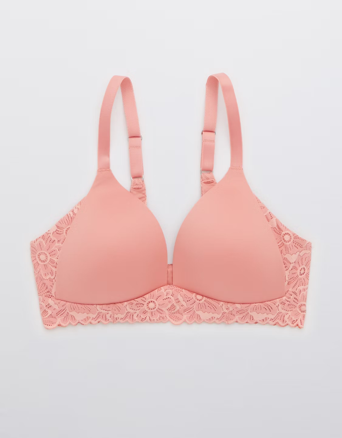 Aerie Real Sunnie Wireless Lightly Lined Blossom Lace Bra | American Eagle Outfitters (US & CA)