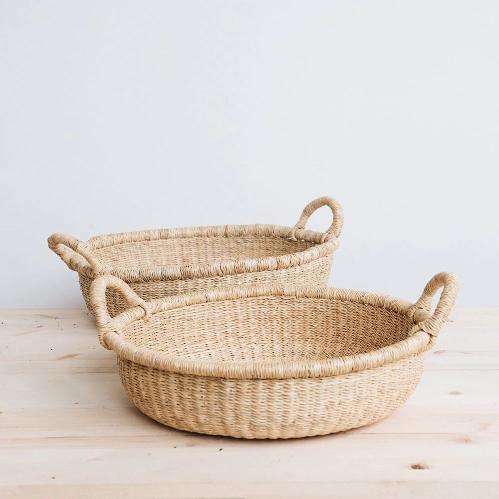 Woven Garden Basket Set | Roan Iris