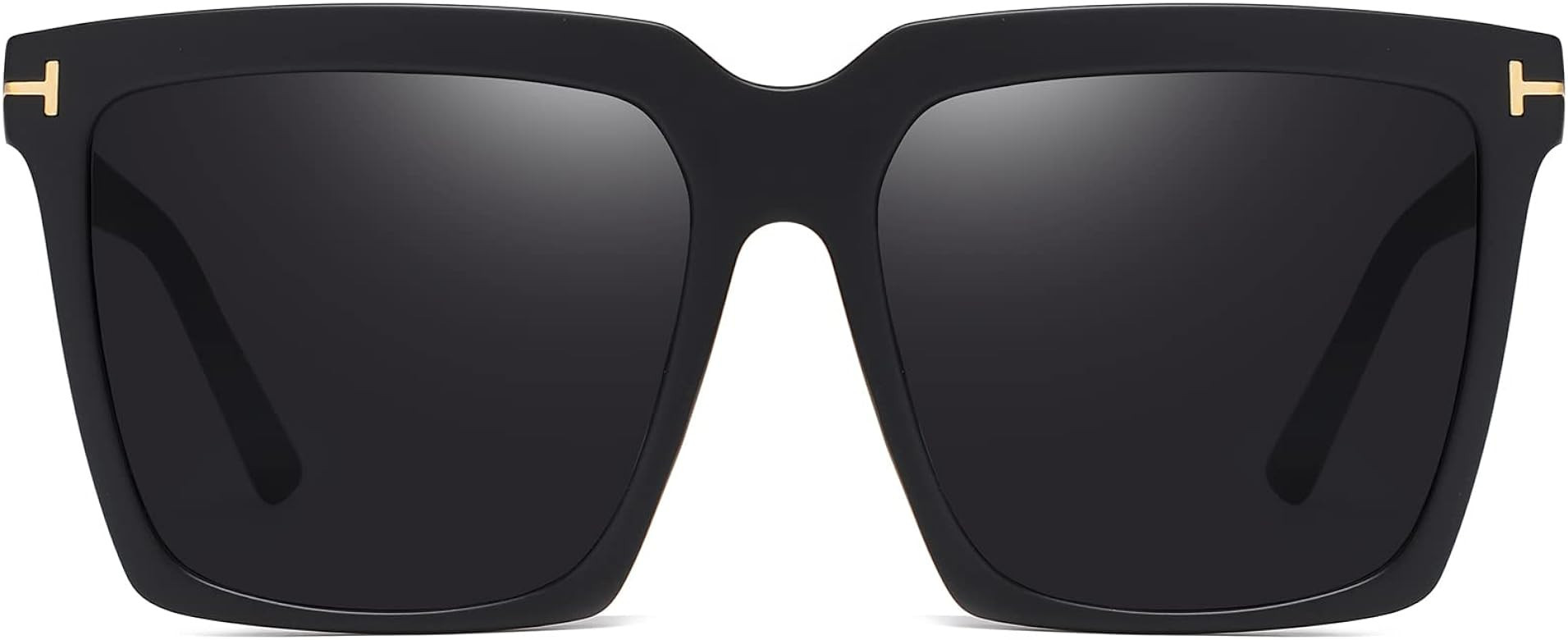 AIEYEZO Oversized Square Sunglasses for Women Men Fashion Big Frame Shades Outdoor Sports Driving... | Amazon (US)