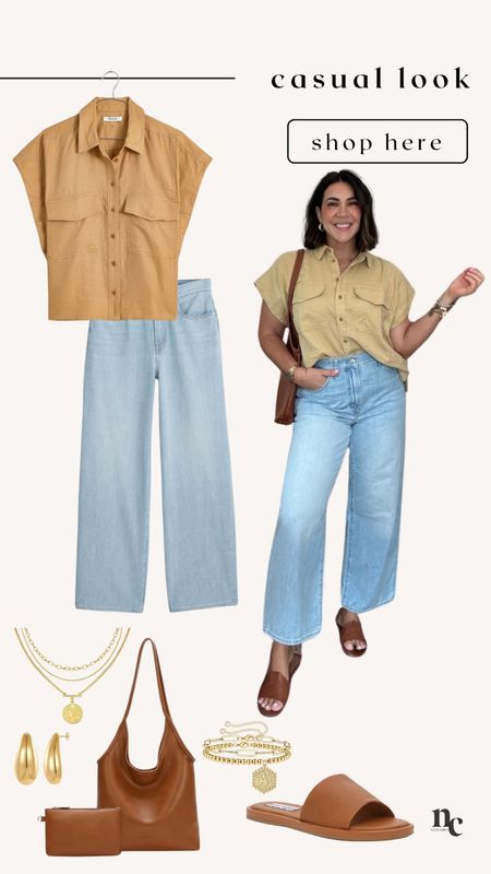 Casual Look

I sized up in all. L & 30 for me. Jeans no stretch but do run big. 

Mom look, teacher outfit, spring outfit, denim , midsize, apple shape 

#LTKWorkwear #LTKMidsize #LTKStyleTip
