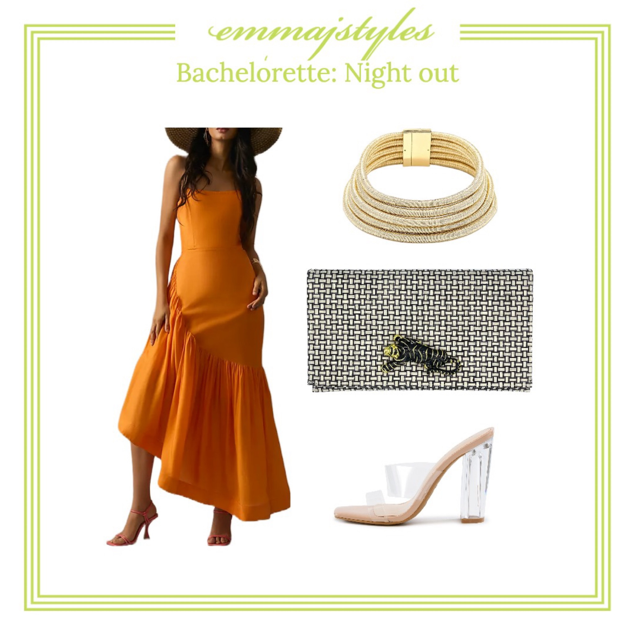 I’m obsessed with this orange Anthropologie dress! The clutch is Garland bags but I couldn’t link it! Go check them out! 🤩

#LTKstyletip #LTKfit #LTKitbag