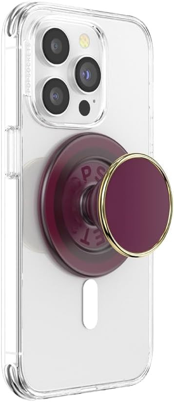 PopSockets Phone Grip for MagSafe with Kickstand, Magnetic Stand, Swappable Top, Secure Hold for ... | Amazon (US)