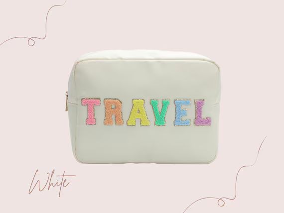 X-large Customized Cosmetic Toiletry Bag Travel Bag | Etsy | Etsy (US)