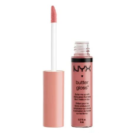 NYX Professional Makeup Butter Gloss Non-Sticky Lip Gloss Tiramisu 0.27 Oz | Walmart (US)