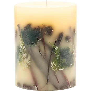 Rosy Rings Forest Round Botanical Candle 200 Hour Burn Time - Notes of Clary Sage, Creamy Sandal,... | Amazon (US)
