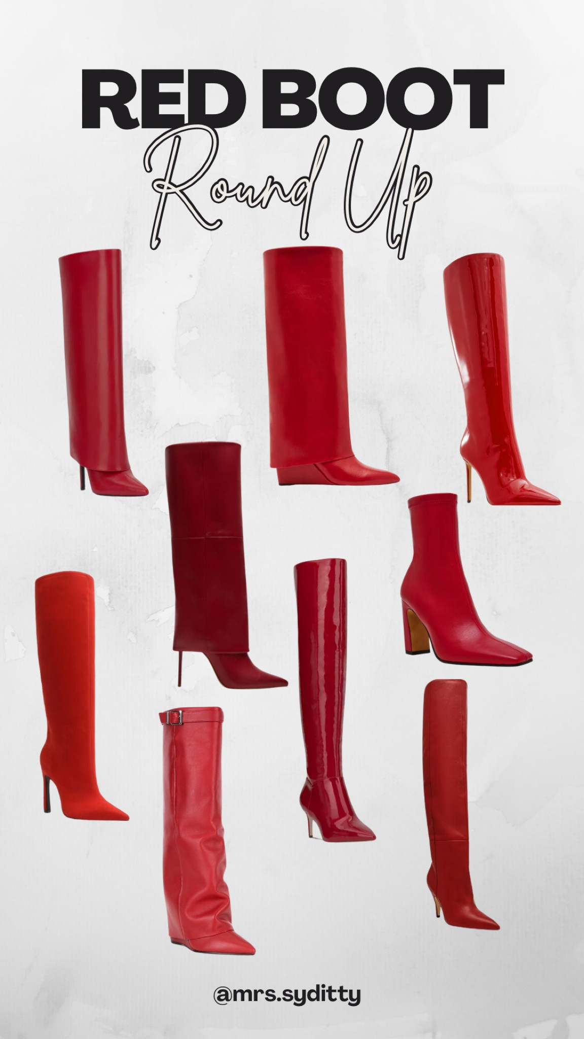 Fire red boots 

#LTKSaleAlert #LTKStyleTip #LTKShoeCrush