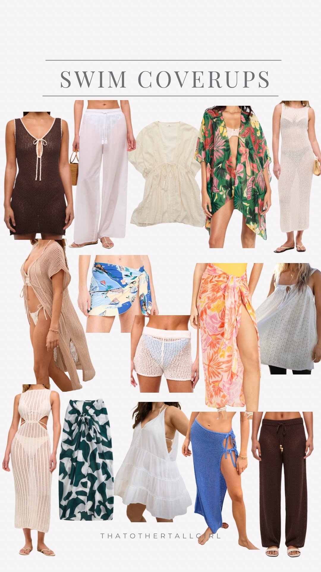 Swim coverups 

#LTKTravel #LTKOver40 #LTKSwim