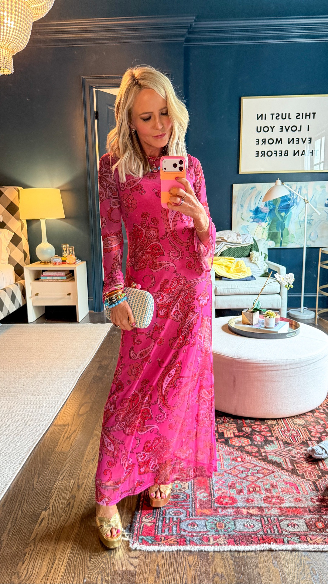 my FAV mesh maxi from @neverfullydressed = runs small, so size yo! wearing size 2 •

#LTKgrwm #LTKootd