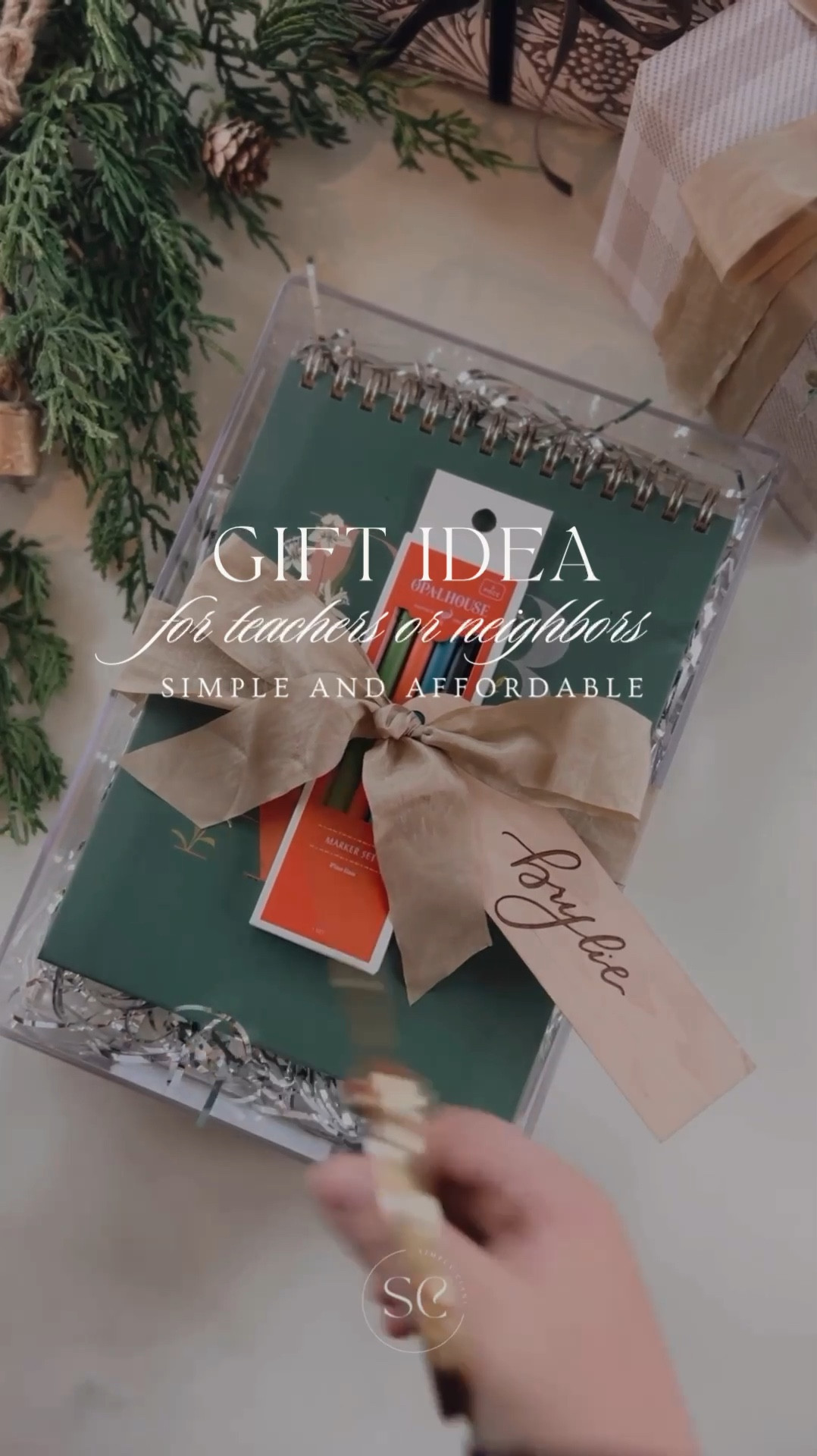 Need a last min gift idea for a teacher or neighbor? Throw together this gift which you can get everything from Target pick-up! A notebook, tray for keeping pens or papers organized and a set of nice pens, anyone will use and love it!

#lastmingifts #easygift #simplegift #teachergift #giftset #giftguide 

#LTKKids #LTKGiftGuide #LTKHoliday