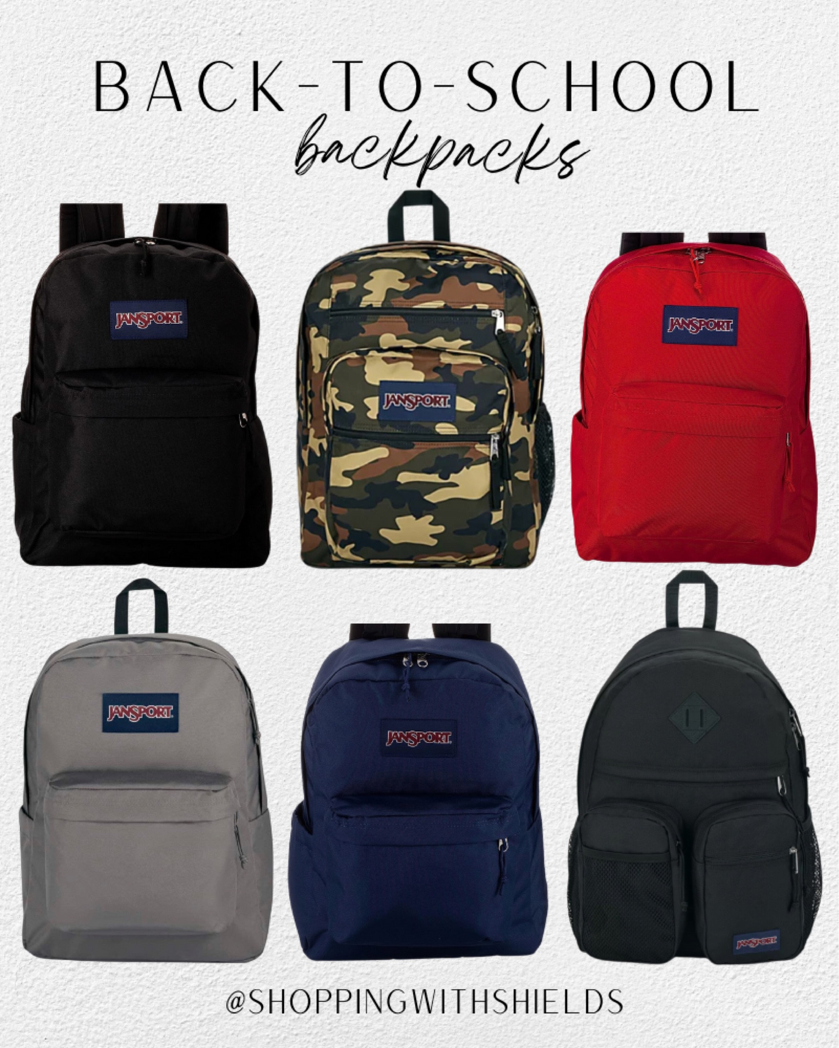 Jansport hotsell elementary backpack