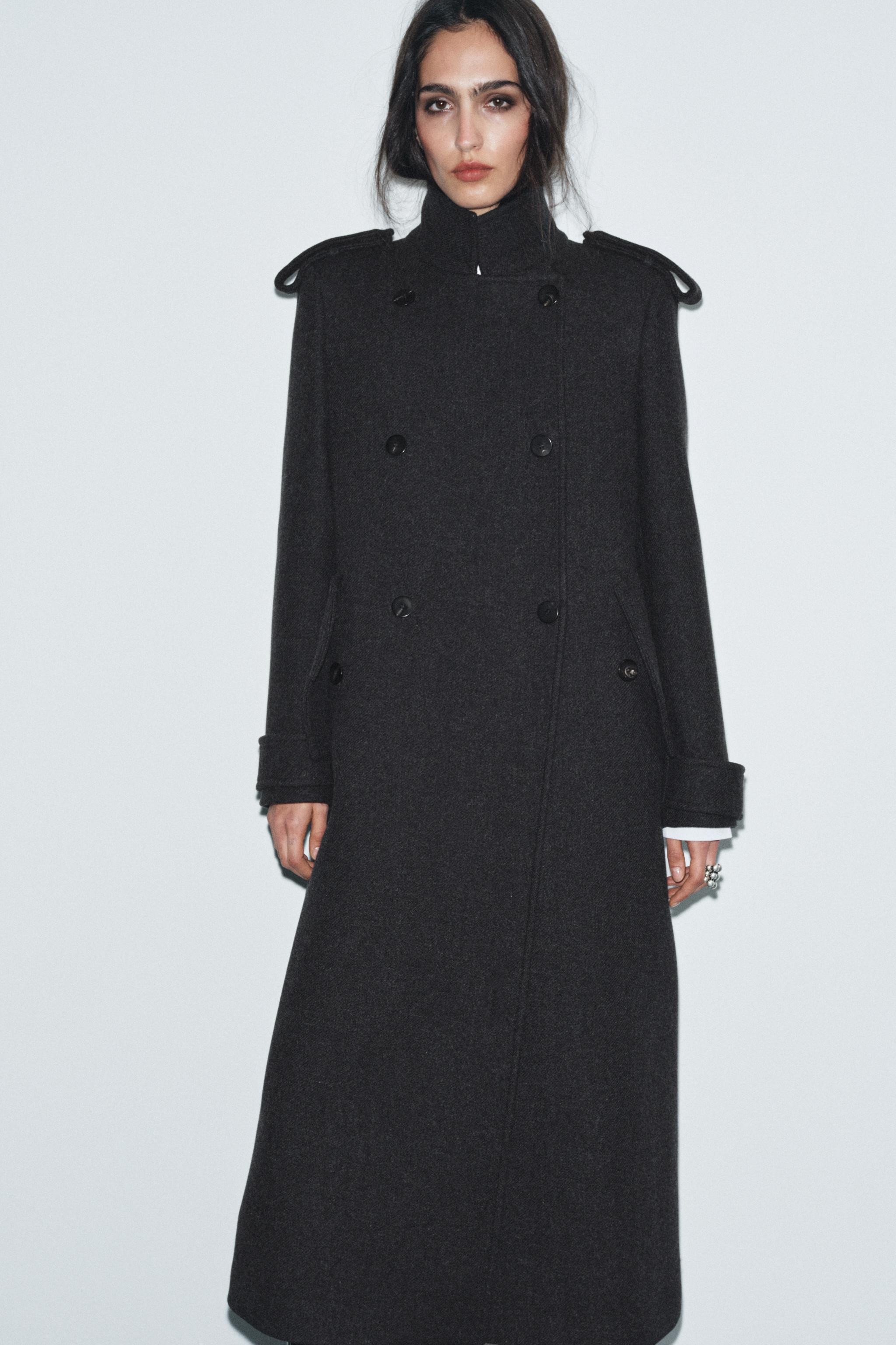 LONG WOOL COAT ZW COLLECTION LIMITED EDITION | Zara US