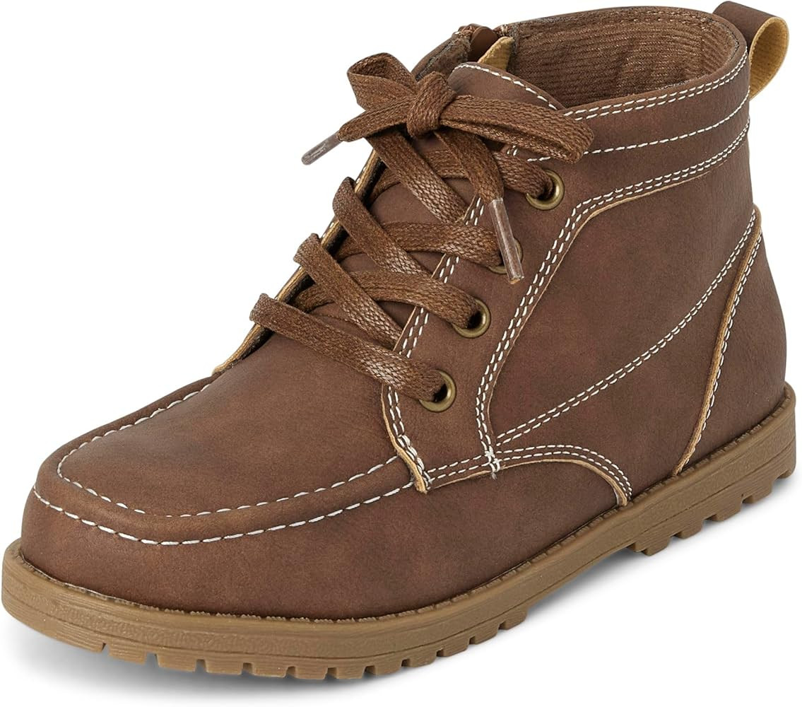 The Children's Place boys Ankle Boots Chukka | Amazon (US)