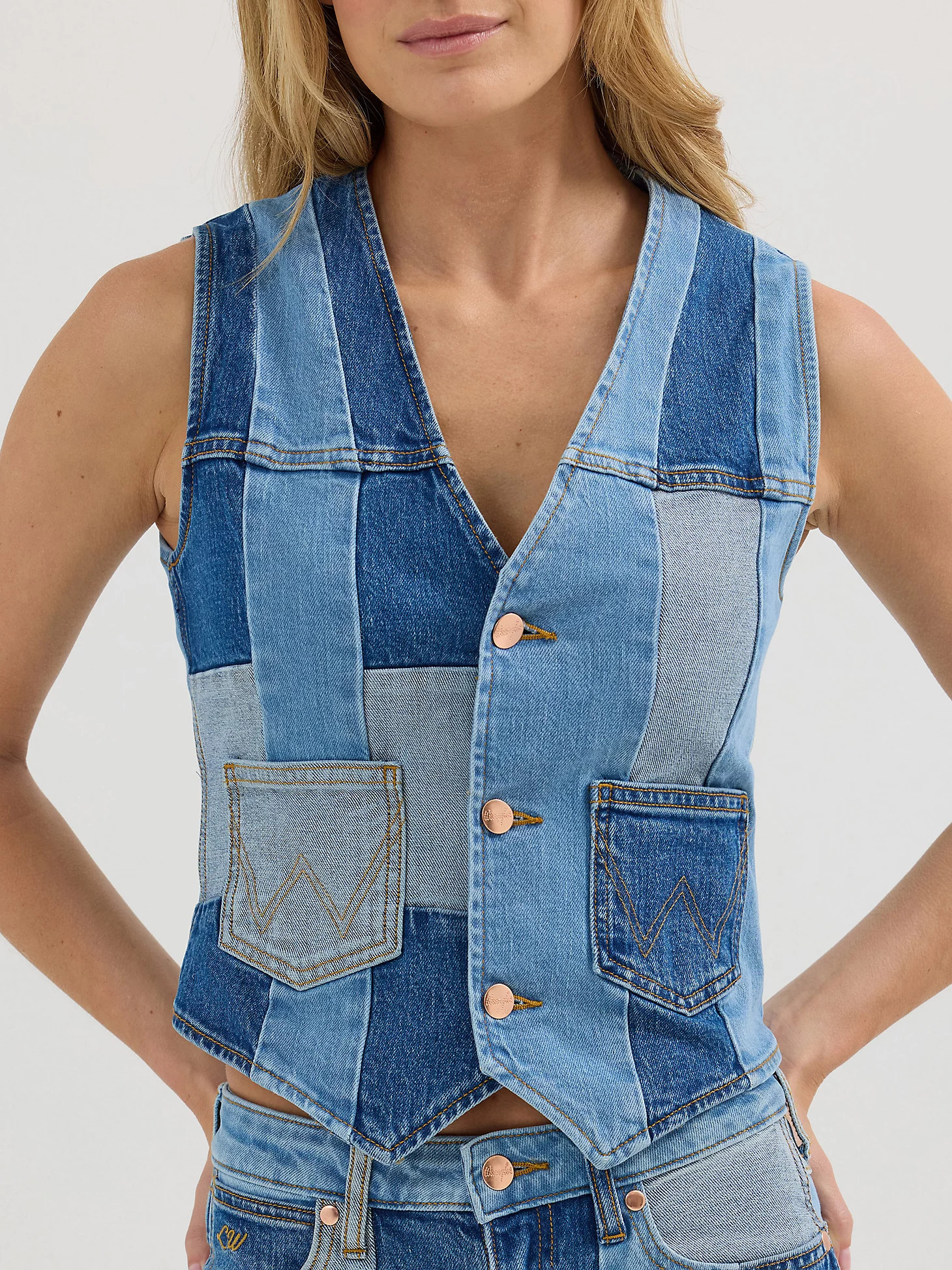 Wrangler x Lainey Wilson Patchwork Vest | Wrangler