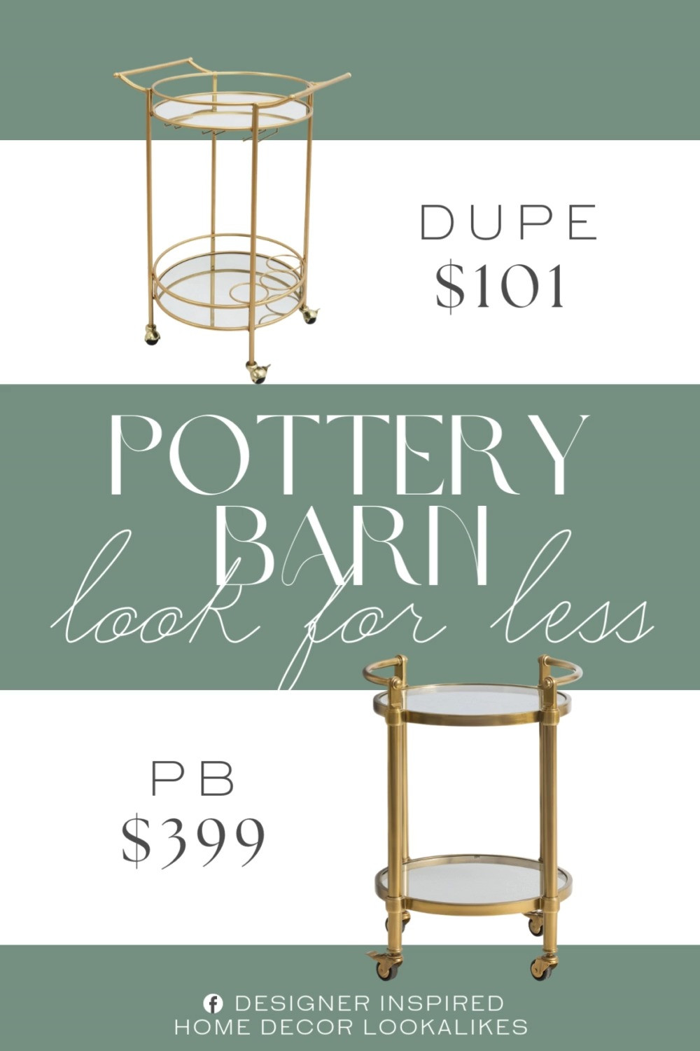 Inspired by Pottery Barn Round Metal Bar Cart. Luxury Metal Bar Cart. Modern Round Bar Cart. Stylish Round Metal Bar Cart. Minimalist Metal Bar Cart. Contemporary Round Cart. Round Metal Shelf Bar Cart. Mid-Century Modern Bar Cart.    

Home more affordable option find copy cat similar look for less budget friendly affordable cheap cheaper beautiful pretty. Clearance sale coupon code discount code promo code luxury lookalike look a like Inspo inspiration inspired by idea ideas Love like these? I share multiple every day in my FB group.
#potterybarninspired #barcart #modernliving #kitchencart #roundbarcart #storagesolution #stylishstorage #elegantliving 

 #LTKHome