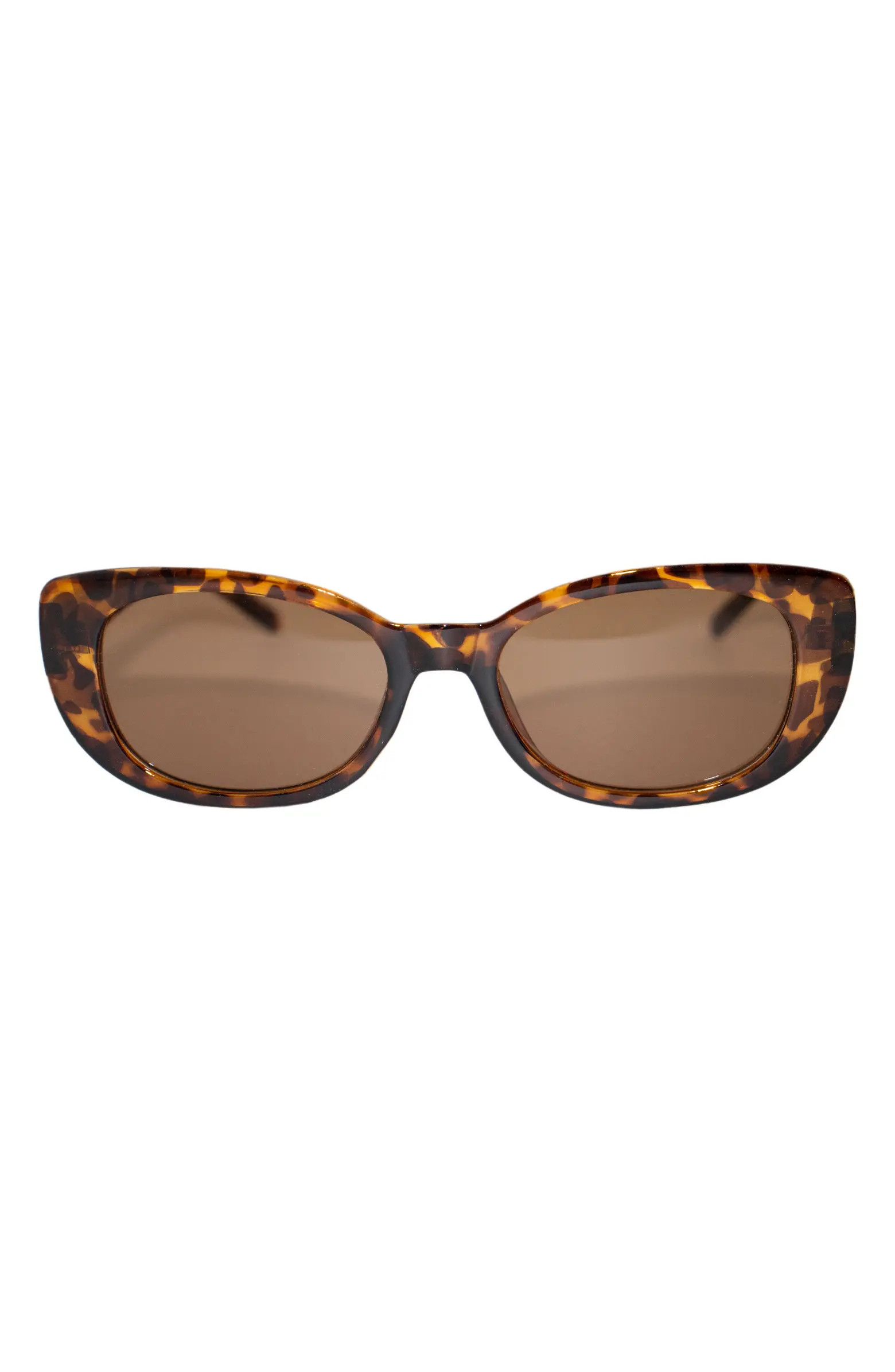 Fifth & Ninth Dolly 68mm Oversize Polarized Oval Sunglasses | Nordstrom | Nordstrom