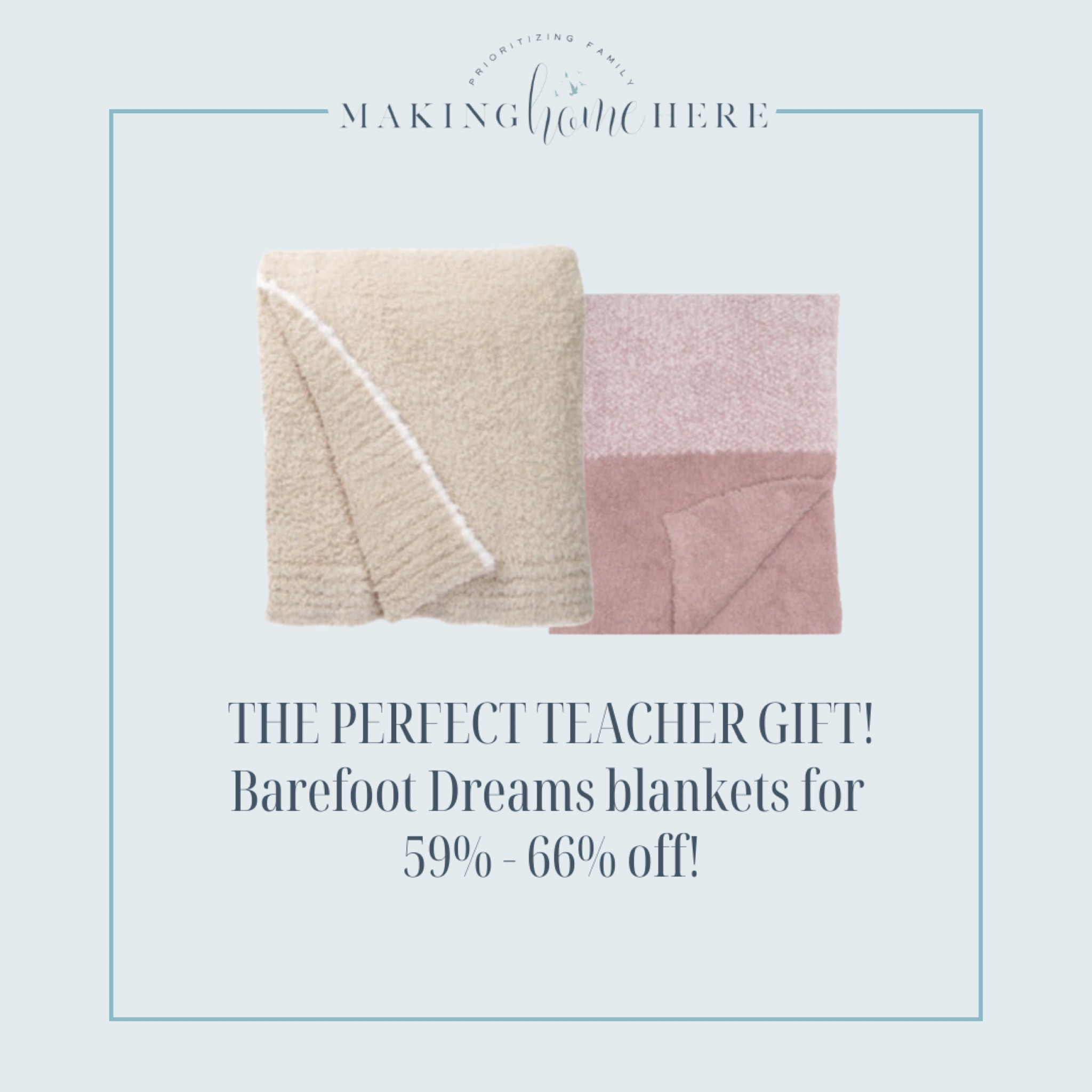 PERFECT TEACHER GIFT!

Sale, sale alert, back to school sale, teacher sale, home sale, Nordstrom Rack sale, Barefoot Dreams sale, blankets, blanket, look for less, Barefoot Dreams blankets, cozy blanket, home decor, teacher gifts, Christmas gifts, gifts, gift ideas, better than a dupe

#LTKsalealert #LTKSeasonal #LTKBacktoSchool