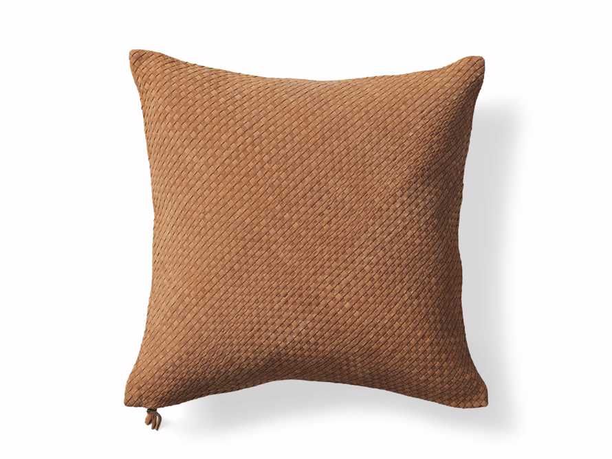 Woven Suede Pillow Cover | Arhaus | Arhaus