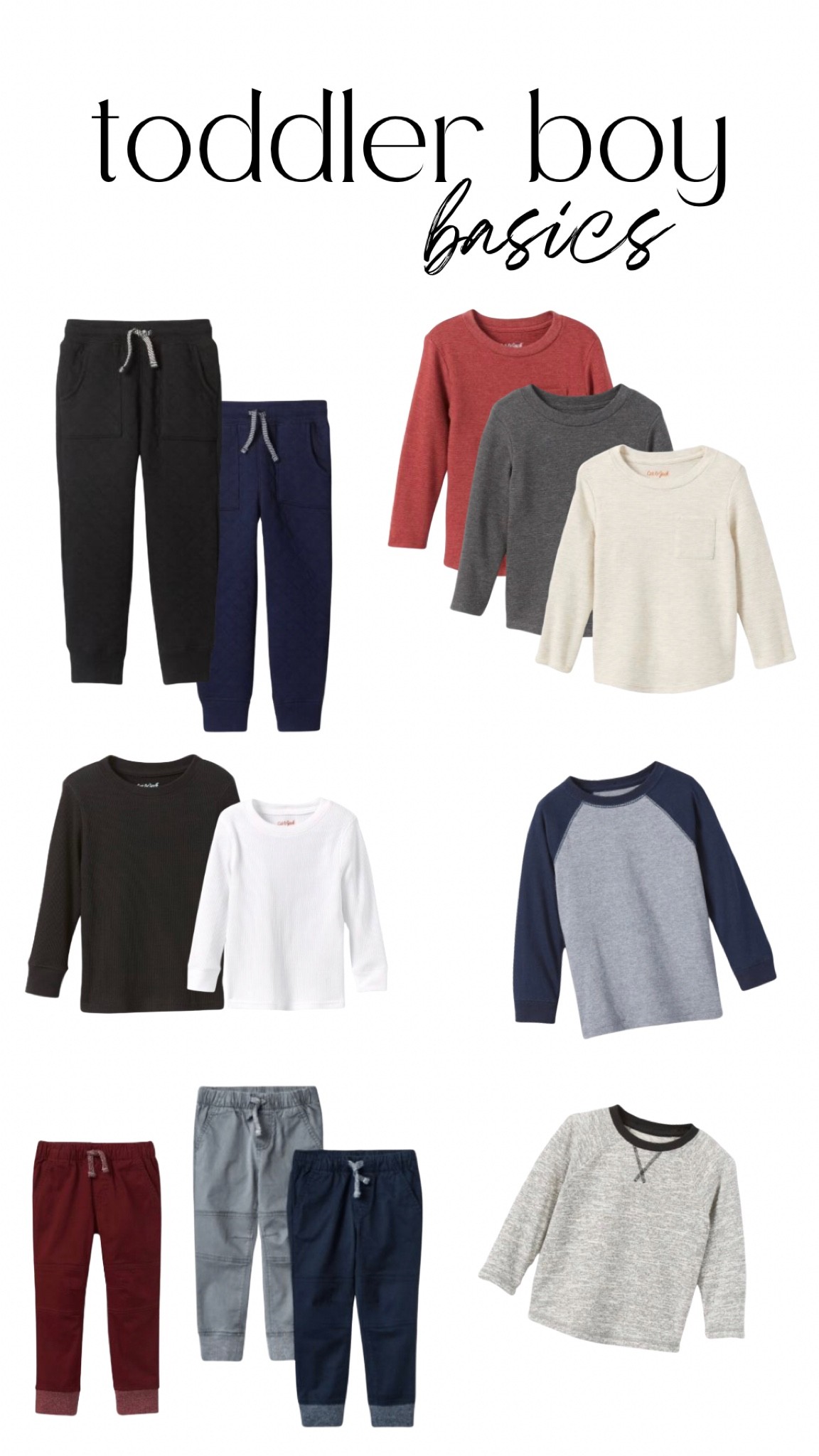 Toddler Boy: Basics

Great options for layering and weekend-wear!



#LTKfamily #LTKstyletip #LTKkids