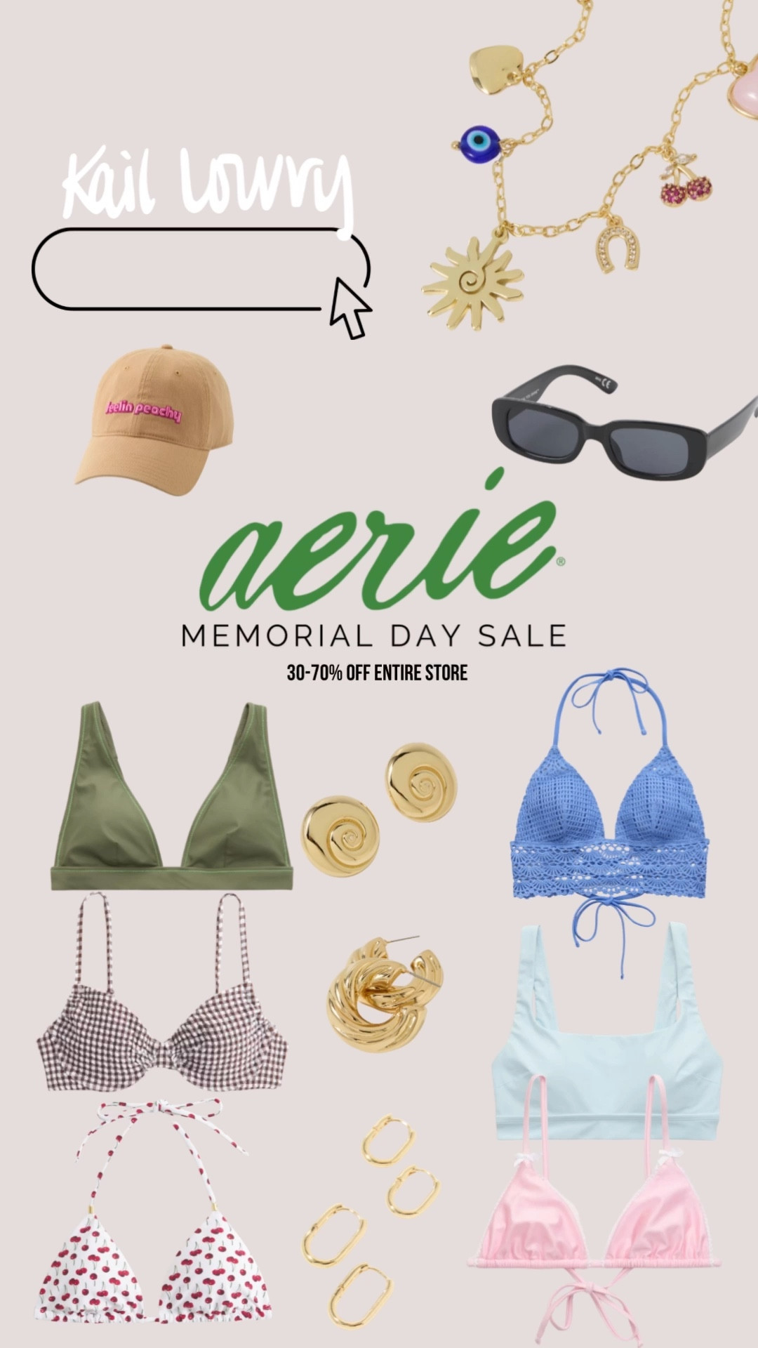 30-70% off ALL aerie for Memorial Day 👏🏼

#LTKSummerEdit #LTKFindsUnder50 #LTKSwim