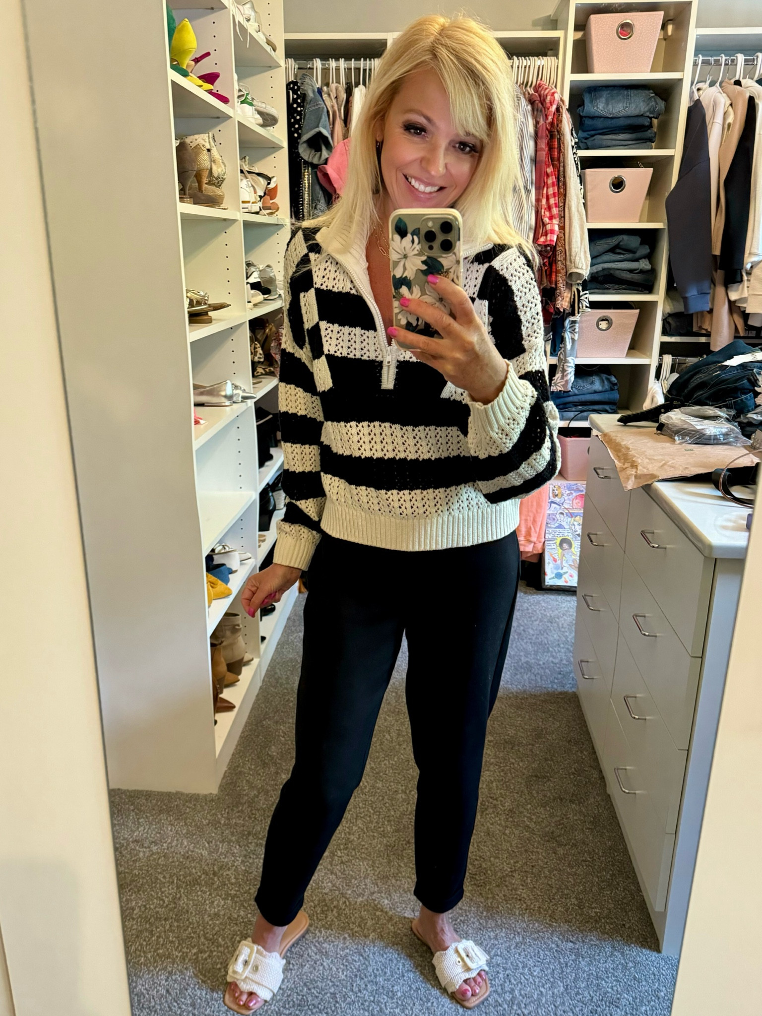 The cutest lightweight sweater outfit #springoutfit #target Sandals on salee

#LTKShoeCrush #LTKFindsUnder50 #LTKSaleAlert