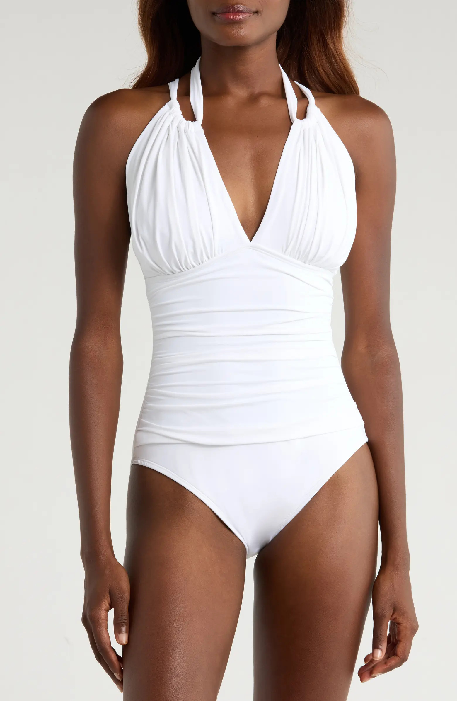 Island Goddess Convertible High Neck One-Piece Swimsuit | Nordstrom