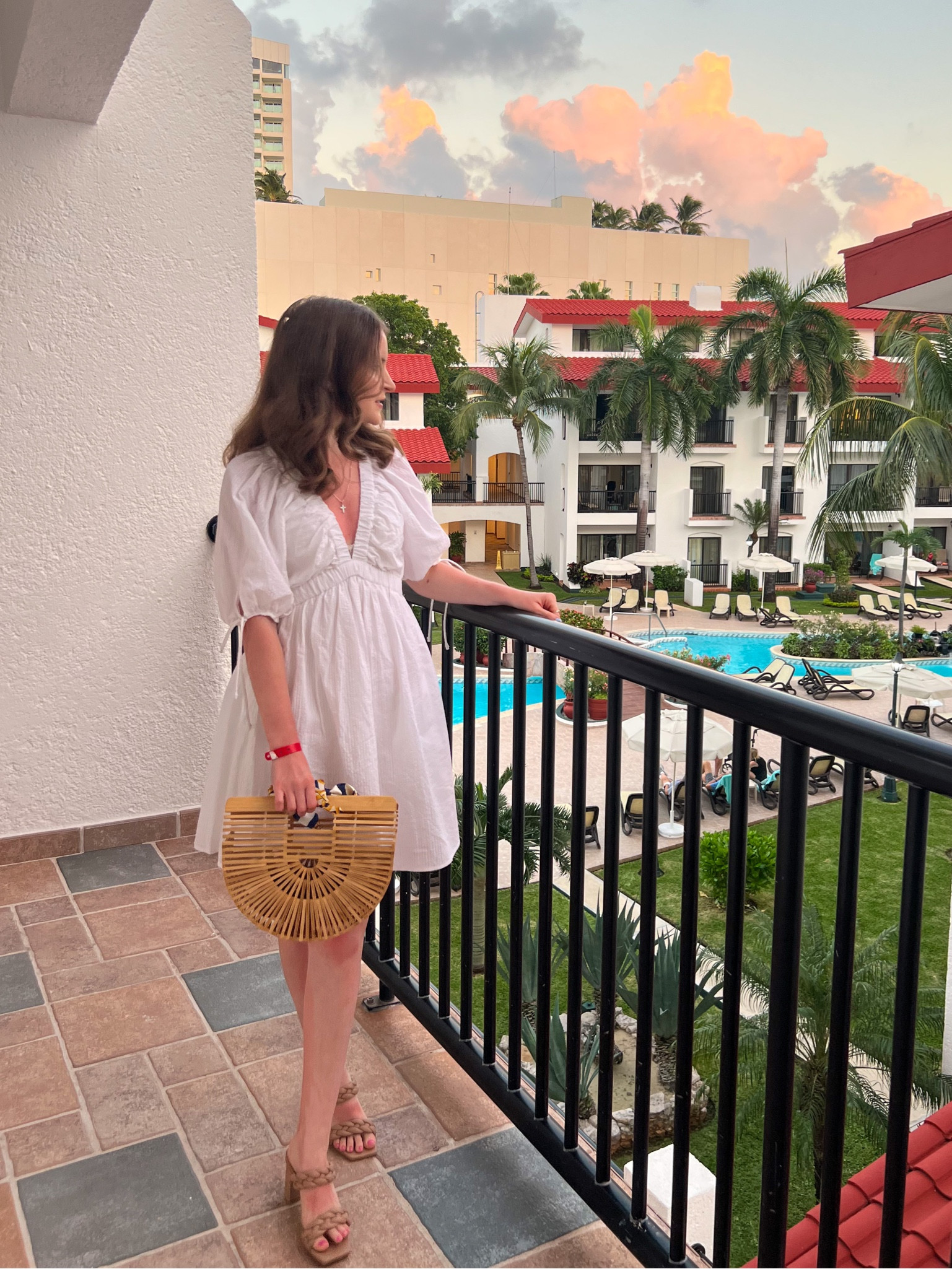 A white dress paired with heeled sandals and a straw bag makes a cute resort wear and dinner outfit. 
.
.
.
.
.
.
#LTKSeasonal #LTKSale #LTKFind #LTKU #LTKitbag #LTKsalealert #LTKshoecrush #LTKstyletip #LTKtravel #LTKunder50 #LTKunder100 #LTKwedding #LTKGiftGuide
Vacation outfits | date night | resort dress | vacation dress | casual dress | dinner dress | date dress | linen dress | mini dress | date night dress | sandals 2023 | summer sandals | brown sandals | beach bag | beach dress | beach vacation outfits | outfit ideas | outfit inspo | 