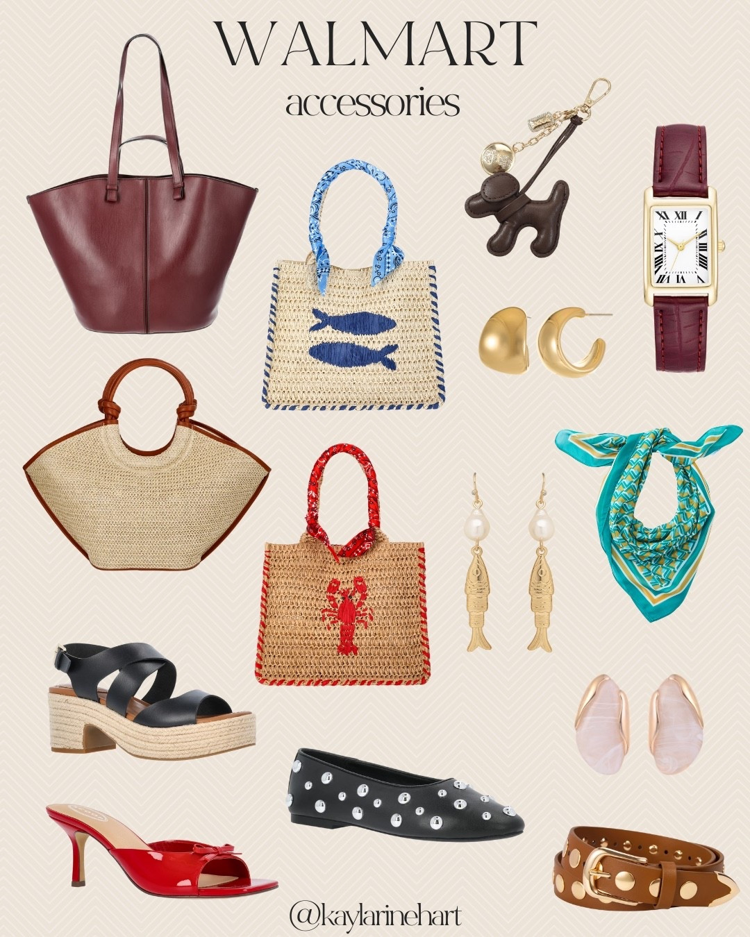 @Walmart accessories worth adding to cart: shoes, earrings, and bags that look designer-inspired without the price tag 💫

#walmart #walmartstyle

#LTKgrwm #LTKFindsUnder50 #LTKootd