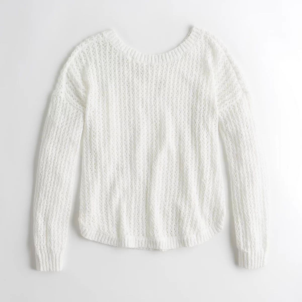 Girls Strappy Open-Stitch Sweater from Hollister | Hollister US