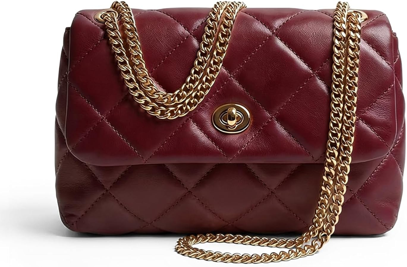 Soft Vegan Leather, Trendy, Cute Statement Handbag for Date Night or Girls Night Out | Amazon (US)