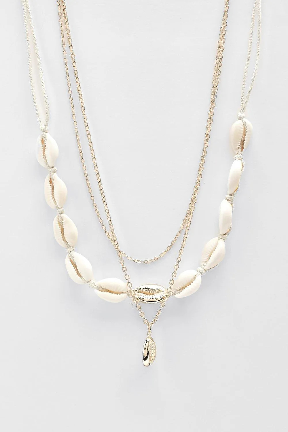 Jewellery | Shell Multi Layer Choker Necklace | boohoo | Boohoo.com (UK & IE)