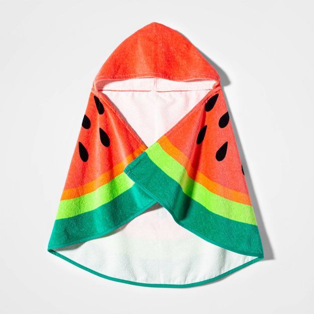 Watermelon Hooded Beach Towel - Sun Squad™ | Target